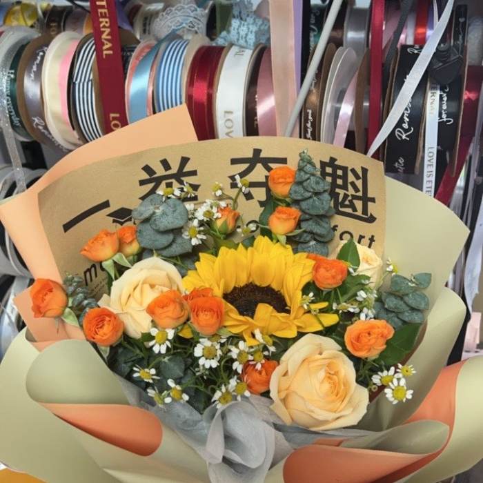 延边敦化市送高考生什么花